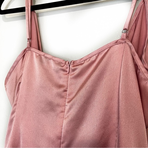 Pretty Little Thing Pink Asymmetrical Dress - Picture 4 of 5